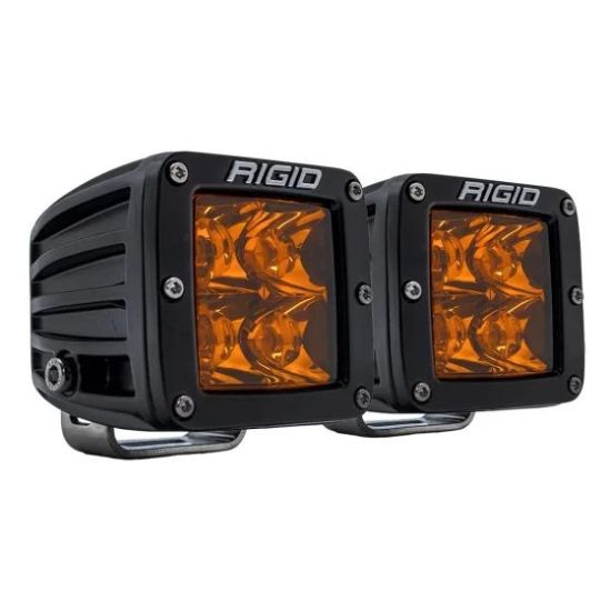 Picture of D-Series Pro LED Light Pod, Surface Mount, Spot, Amber PRO, Pair