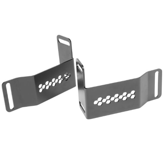 Picture of Toyota Land Cruiser LC 300 22-25 20"""" LED Light Bar Mount Mounting Brackets, Inside Grill