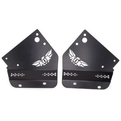 Picture of Ford F150 Raptor 10-14 Front Bumper Double Pocket Lights Brackets, Pair