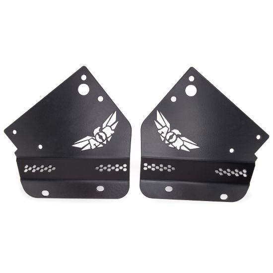 Picture of Ford F150 Raptor 10-14 Front Bumper Double Pocket Lights Brackets, Pair