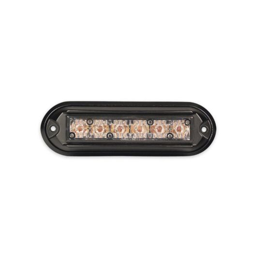 Picture of GHOST® Single Surface-Mount Light With 33 Flashing Patterns - Amber & White