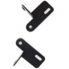 Picture of Jeep Wrangler JL 392 & Gladiator JT Sandrunner 19-25 Windshield A-Pillar Light Bracket, Pair