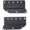 Picture of Ford Bronco 21-25 Front Bumper Double & Triple LED Pocket Lights Brackets, Pair
