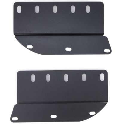 Picture of Ford Bronco 21-25 Front Bumper Double & Triple LED Pocket Lights Brackets, Pair