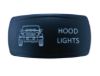 Picture of AOR Hood Light Horizontal Rocker Switch