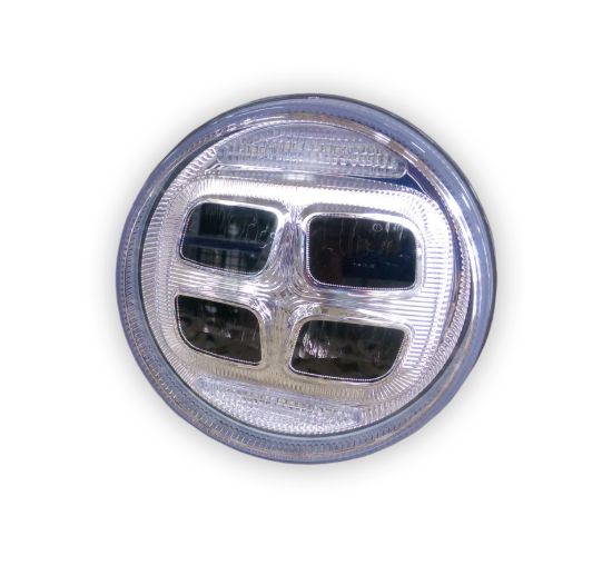 Picture of 7"""" Head Light with PC Cover White