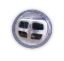 Picture of 7"""" Head Light with PC Cover White