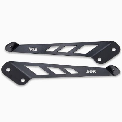 Picture of Jeep Wrangler JL 18-26 20” LED Light Bar Hood Brackets