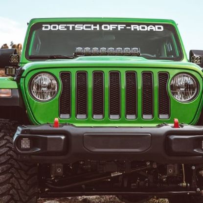 Picture of Jeep Wrangler JL & Gladiator JT 18-26 20"""" Adapt Hood Light Bar Mount