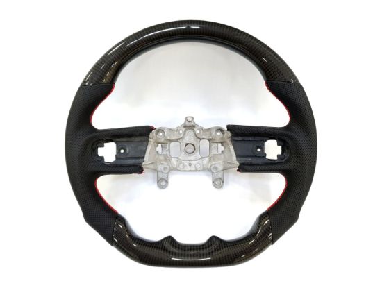 Picture of Jeep Wrangler JL & Gladiator JT 18-26 Carbon Fiber Racing Steering Wheel