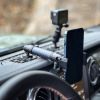 Picture of Jeep Wrangler JL & Gladiator JT 18-24 Driver Side Jeep Phone Mount