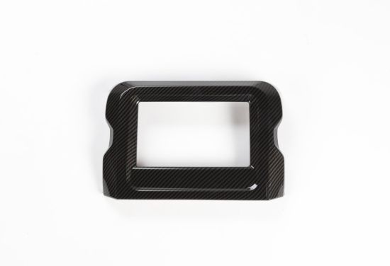 Picture of Jeep Wrangler JL 18+ Navigation Screen Cover, Carbon Fiber Look