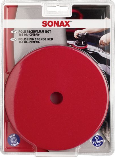 Picture of Sonax Polishing Pad for Dual Action - Cutting - Red (6 inch - 165mm)