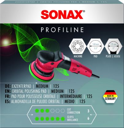 Picture of Sonax DA Polishing Pad Green - Medium 140 mm - 493341 replacement
