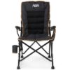 Picture of AOR Deluxe Camping Chair with High Reclining Back, Cup Holder, Side and Back Pocket