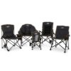 Picture of AOR Deluxe Camping Chair with High Reclining Back, Cup Holder, Side and Back Pocket