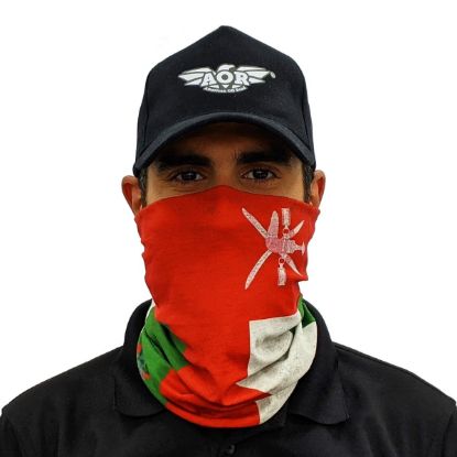 Picture of AOR Bandana Face Mask - Flag Oman
