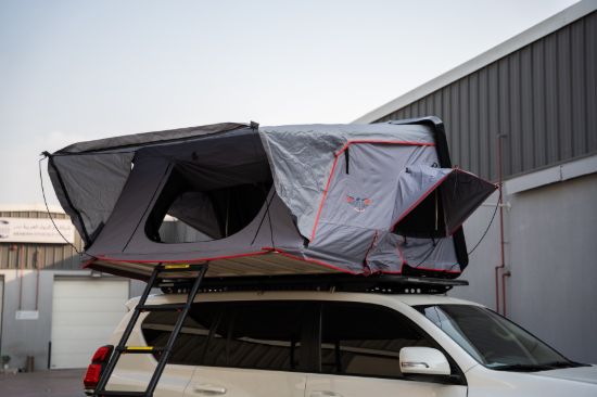 Picture of Professional Series Roof Top Tent, with Sky View, 2.1m, Hard Shell, Smooth Black