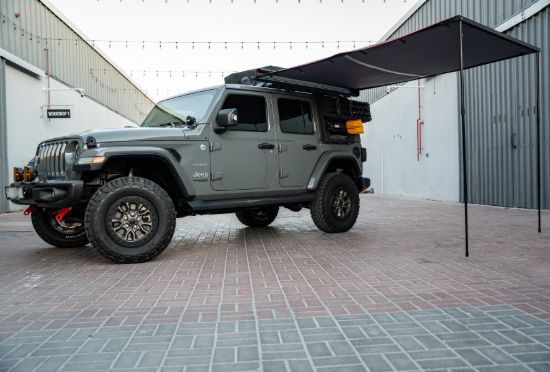 Picture of Adventure Awning, 2x2.5m, Light Grey, Hard Shell