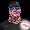 Picture of Face Shield - Purple & Gold Digital