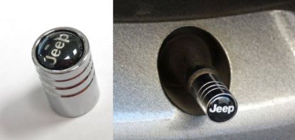 Picture of Jeep Wrangler Valve Cap Black
