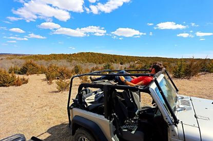 Picture of Jeep Wrangler YJ. TJ, JK & JL 87-20 Black Hammock Kit