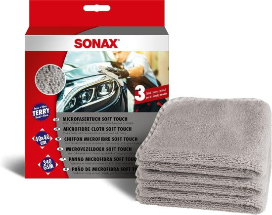 Picture of Sonax Microfibre Cloth Soft Touch (3 pcs)