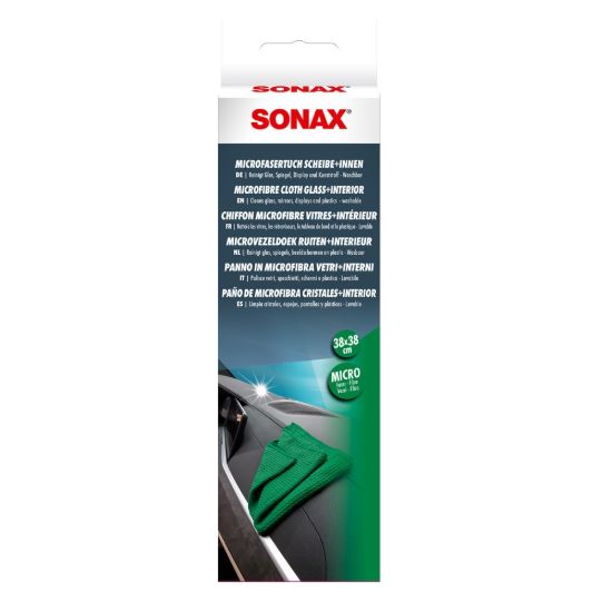 Picture of Sonax Green Microfibre Cloth for Interior and Glass (1pc)