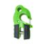 Picture of Ultrahook Winch Hook & Shackle Mount Assembly - Lime