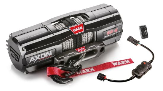 Picture of WARN AXON 55-S, Powersports Winch, 12V