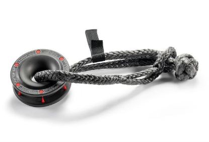 Picture of Winch Rope Retention Pulley + Standard Soft Shackle - Grey - 10 T