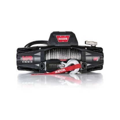 Picture of Warn VR EVO 8-S - 8,000 lbs Winch With Synthetic Rope and Wireless Remote, 12V
