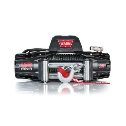Picture of Warn VR EVO 12 - 12,000 lbs Winch With Steel Rope and Wireless Remote, 12V