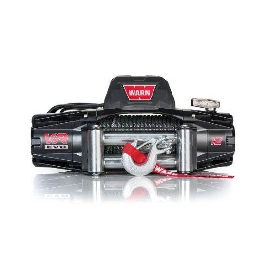 Picture of Warn VR EVO 12 - 12,000 lbs Winch With Steel Rope and Wireless Remote, 12V