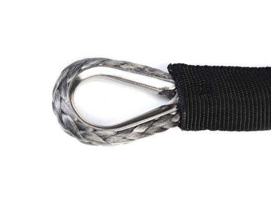 Picture of AOR Universal Winch Black Synthetic Rope 9.5mm x 27m