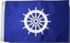 Picture of Flag 12 x 18"""" - Ship's Wheel