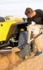 Picture of Extendable Aluminum Shovel, Black