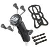 Picture of RAM X-Grip Phone Mount with SUV Grab Handle/Motorcycle Handlebar Clamp Base
