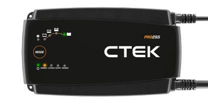 Picture of CTEK PRO25S, 12V Battery Charger & Maintainer, 25A, UK Plug