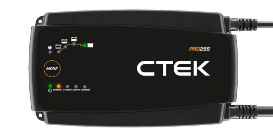 Picture of CTEK PRO25S, 12V Battery Charger & Maintainer, 25A, UK Plug