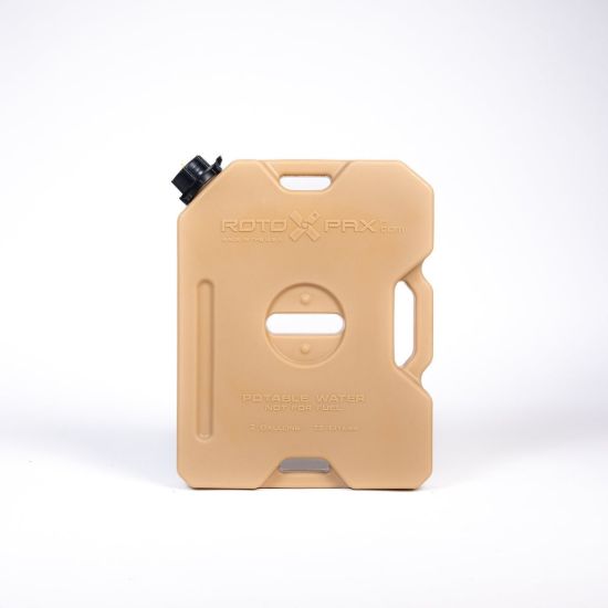 Picture of Jerry Can for Water, 2 Gallon, Tan - Gen2
