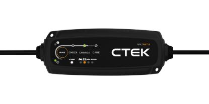 Picture of CTEK NXT 5, 12V Charger and Maintainer for Lead Acid and Lithium Batteries, 5A, UK Plug