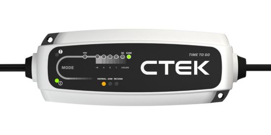 Picture of CTEK CT5 Time To Go Battery Charger Kit, UK Plug