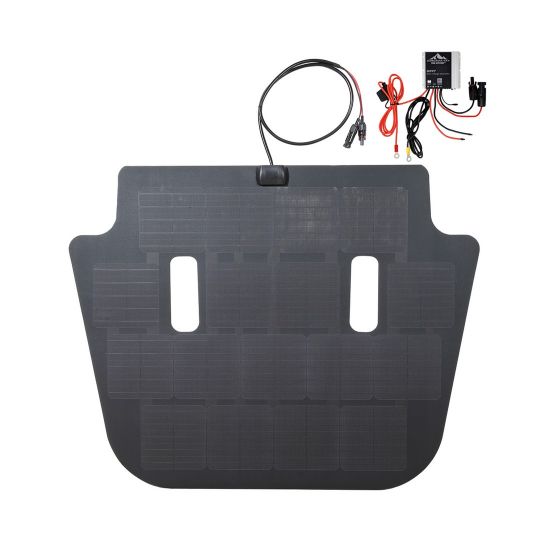 Picture of Jeep Wrangler JL & Gladiator JT 18-22 Complete VSS Solar Charging System For Hood, 100 WATT