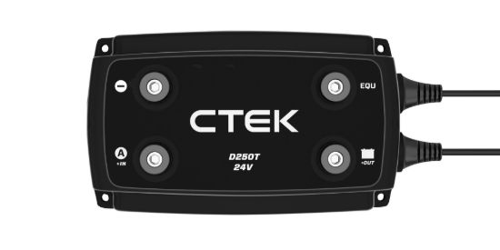 Picture of CTEK D250T 24V On-Board DC-DC Battery Charger, Dual Battery System