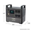 Picture of myCOOLMAN Energy Power Station 1920Wh (150Ah)