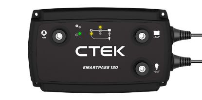 Picture of CTEK SMARTPASS 120S, 12V, 120A, Dual Battery Fast Charging Management System