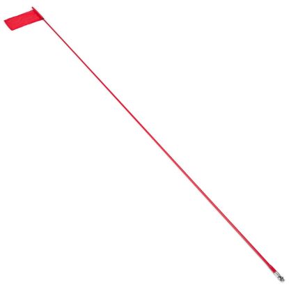 Picture of AOR Off Road 9ft Red Flag Pole with Flag, Made in USA
