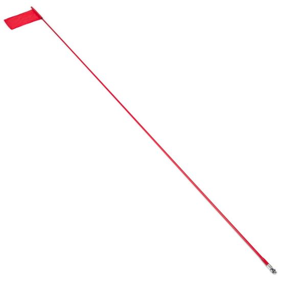Picture of AOR Off Road 9ft Red Flag Pole with Flag, Made in USA