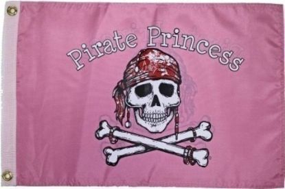 Picture of Flag 12 x 18"""" - Pirate Princess